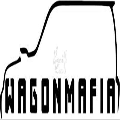 Roseville Decals JDM Wagon Mafia Vinyl Decal Sticker for Home Office Decor Vehicle Window Sign Size- [6 inch] / [15 cm] Wide Color- Gloss White