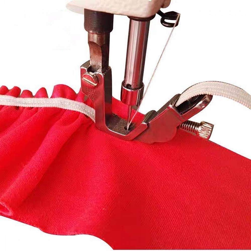 Elastic Foot #S537 for Singer Consew Brother Industrial Single Needle Sewing Machine (Option :3/16 ")