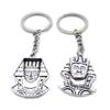 1 Pieces Keyring Keychain Wholesale Suppliers Jewelry Clasps FO6A3G Egyptian Pharaoh view 1