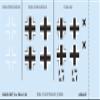 Edaldo 1/48 Focke Wolf Fw190A-6 Nationality Mark Decal (For Eddaldo) Plastic Model Decal EDUD48052 view 1