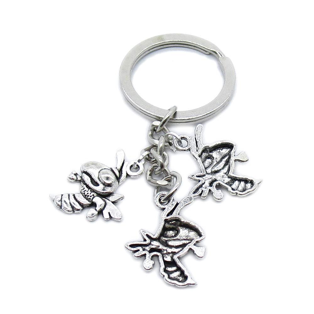 100 Pieces Keychain Keyring Jewellery Clasps Charms Suppliers WS4D7Q Mosquito