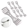 MoonyLI Silver Stainless Steel Candle Wick Centering Devices Metal Candle Wick Centering Device Candle Wick Centering Device 10Pcs view 1