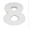 Smooth Foam Numbers - 12 Inches (Number 8) view 1