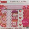 Be My Valentine by Craft Smart 12" x 12" Cardstock Paper Pad 48 Single Side Sheets, Acid-Free view 1