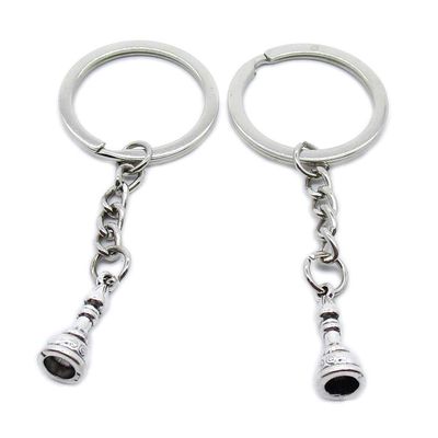 1 Pieces Keyring Keychain Wholesale Suppliers Jewelry Clasps LZ3A4N Chess Bishop