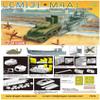 Dragon 1/72 WWII US Army Landing Boat LCM(3) M4A1 Sherman With Deep Wading Kit Plastic Model DR7516 view 3