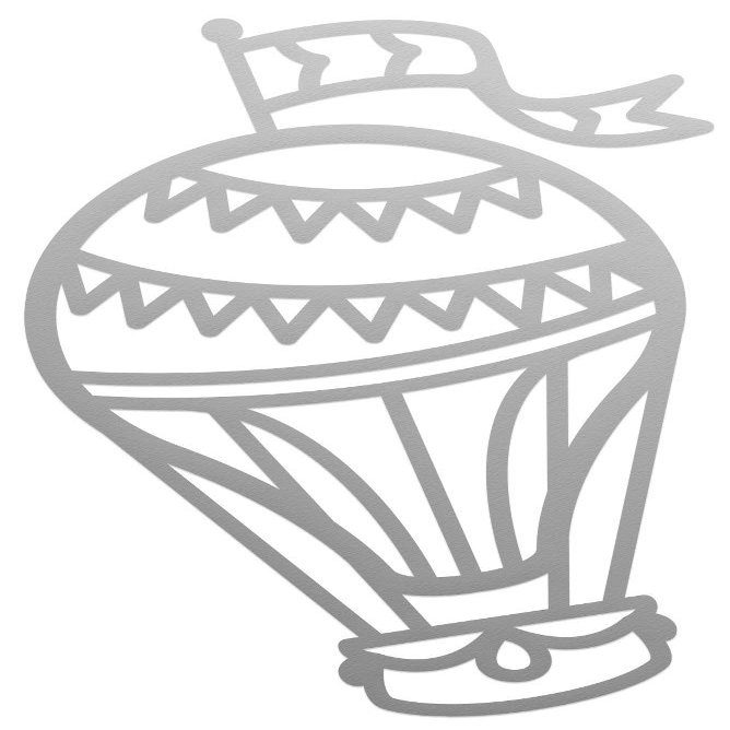 Couture Creations New Adventure DIE BALLOO, Air Balloon