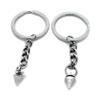 2 Pieces Keyring Keychain Wholesale Suppliers Jewelry Clasps U8UE0E Pointed Cone view 1