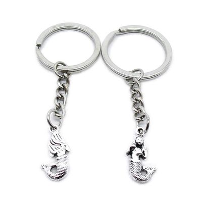 1 Pieces Keyring Keychain Wholesale Suppliers Jewelry Clasps SI6R2U Mermaid