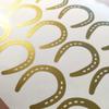 30 Horseshoe Stickers, Lucky Horseshoe Decal, Baby Nursery Wall Decal, Horseshoe Decor, Peel And Stick Invitation Seals, Removable Wallpaper view 1