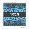 Pepita Needlepoint Canvas: Tefillin Ombre Stained Glass Blues, 10" x 10" view 2