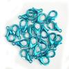 Useful 20/50Pcs Colorful Plated Lobster Claw Clasps Hook Connector Jewelry 14mm - (Number:20Pcs, Color:Blue) view 1