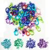 Useful 20/50Pcs Colorful Plated Lobster Claw Clasps Hook Connector Jewelry 14mm - (Number:20Pcs, Color:Blue) view 2
