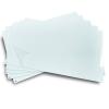 Ebamaz Aluminum Metal Signs Sublimation Blanks 200X300X0.65mm Nameplates for Heat Transfer Press UV Print 4 Drilled Holes 5PCS (Pearl White) view 1