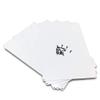 Ebamaz Aluminum Metal Signs Sublimation Blanks 200X300X0.65mm Nameplates for Heat Transfer Press UV Print 4 Drilled Holes 5PCS (Pearl White) view 2