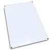 Ebamaz Aluminum Metal Signs Sublimation Blanks 200X300X0.65mm Nameplates for Heat Transfer Press UV Print 4 Drilled Holes 5PCS (Pearl White) view 3