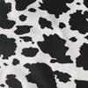 100% Cotton Fabric Sold by The Yard 1 Yard = 36 in. Length (Cow Print Black White) view 1