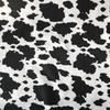 100% Cotton Fabric Sold by The Yard 1 Yard = 36 in. Length (Cow Print Black White) view 2