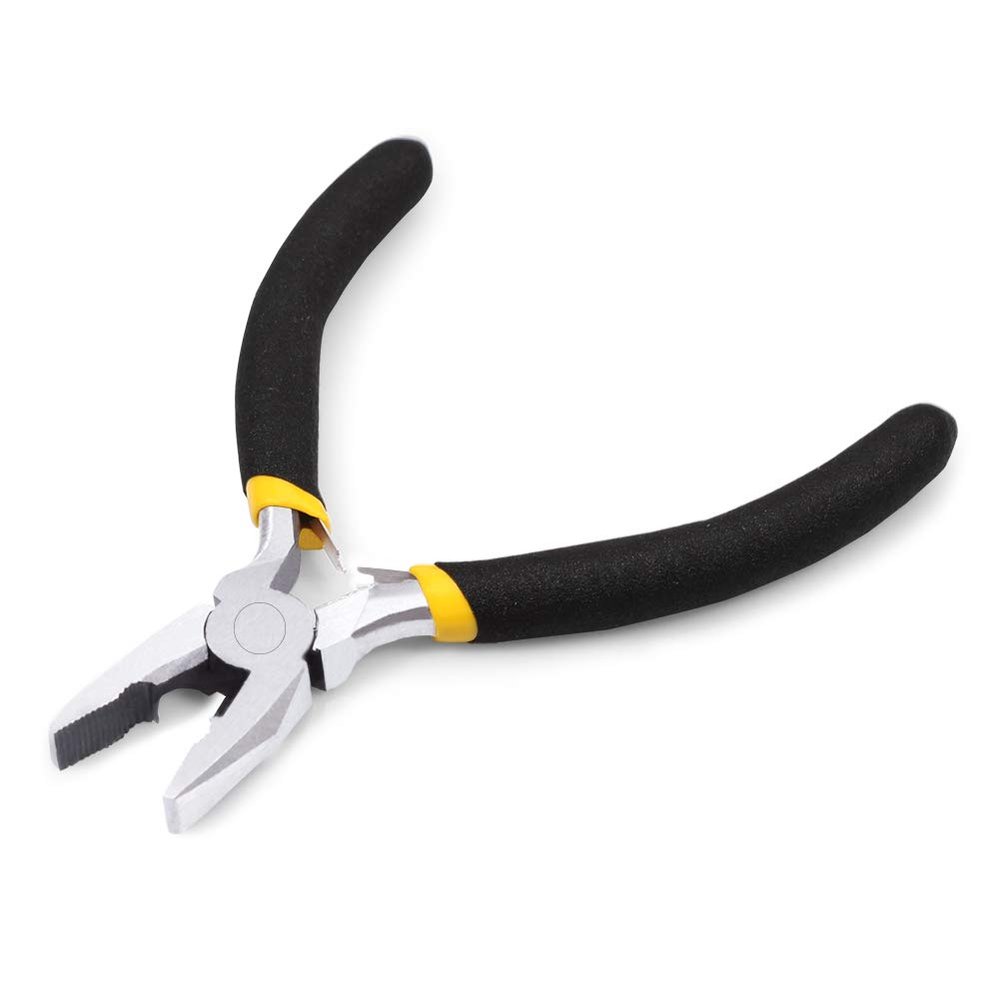 LEONTOOL Mini Linesman Pliers - 5 Inch Combination Pliers With Spring Loaded Wire Cutters - Electrical & Screw Removal Tool - Jewellery Making