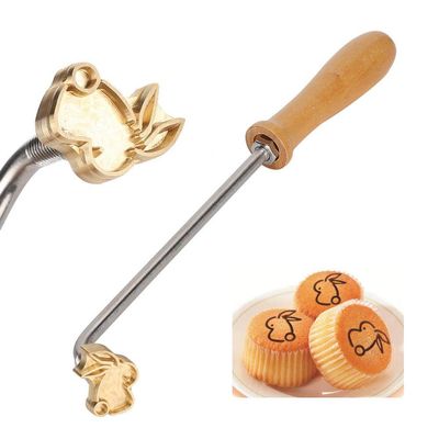 Cake Wood Branding, Iron Burning Stamp Heating Machine Baking Cake Tool Leather Working Tools for Wood Bread Stamping
