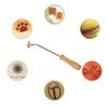 Cake Wood Branding, Iron Burning Stamp Heating Machine Baking Cake Tool Leather Working Tools for Wood Bread Stamping view 4