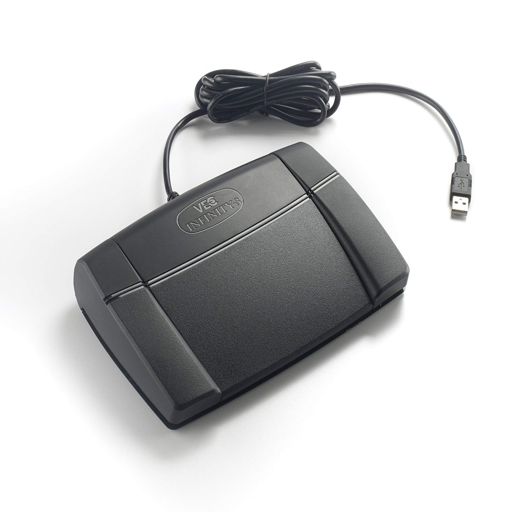 Infinity USB Digital Foot Control with Computer Plug (in-USB3)