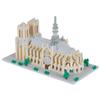 nanoblock - World Famous Buildings - Notre Dame Cathedral, Sight to See Series Building Kit view 3