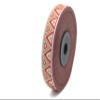 11 Yard Spool 0.62 inches Wide Red Milk Brown Chevron Jacquard Ribbon Medieval Trim Woven Trimming Retro Fabric Offset Tape Home Decoration Embellishment 16915 view 2