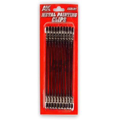 AK Tools AK9127 Metal Painting Clips (20pcs)