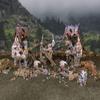 Fantasy Battle Systems Figure Wargames Terrain Village Ruins - Multi Level Tabletop War Game - 28mm Miniature Wargaming Roleplaying - 163 Piece Warhammer Battles Painted Model Scenery - BSTFWE013 view 2