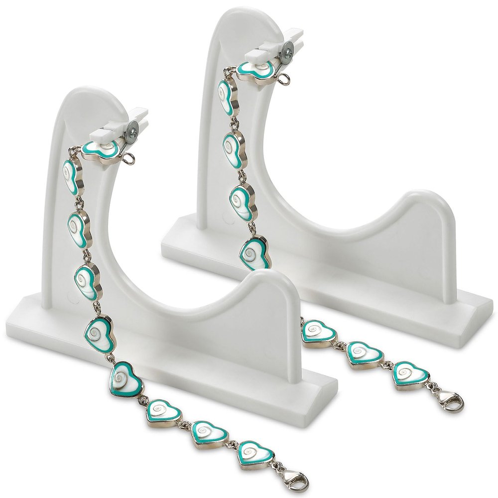 MEDca Bracelet Helper Tool to Put on Jewelry Yourself 2 Pack - Easy-to-Use Bracelet Clasp Helper for Costume, Fine Jewelry & Watches - Portable Jewelry Fastener Tool for Women