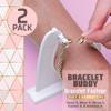 MEDca Bracelet Helper Tool to Put on Jewelry Yourself 2 Pack - Easy-to-Use Bracelet Clasp Helper for Costume, Fine Jewelry & Watches - Portable Jewelry Fastener Tool for Women view 2