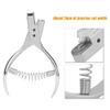 ZJchao attern Notcher, Stainless Steel Pattern Notcher Designer Tailor Sewing Pliers Pattern Marking Tool for About 2mm of Cut Width view 3