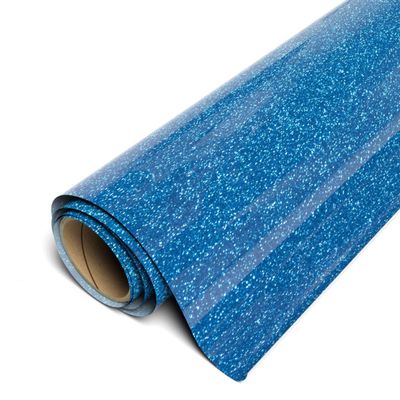Siser Twinkle HTV 20"x25yd Roll - Reflective Glitter Heat Transfer Vinyl (Royal Blue)