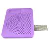 E-outstanding Quilling Knitting Board Purple Plastic Quilter's Grid Guide for Paper Folding Crafting DIY Handmade Portable Quilling Crafts Tool view 1