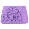 E-outstanding Quilling Knitting Board Purple Plastic Quilter's Grid Guide for Paper Folding Crafting DIY Handmade Portable Quilling Crafts Tool view 4
