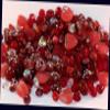 Fabulous Red Plus Glass Czech Lampwork & More Beads for Jewelry Making Bracelets, Necklaces Mixed Shapes & Sizes Supplies for DIY Crafts Beadwork view 1