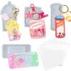 Resin Shaker Molds Set Charms Pendant Jewelry Making Supplies, Drinking Cup, Handheld Game, Chips, Candy 4 Silicone Trays with 5 Seal Films Larger 3inch view 1