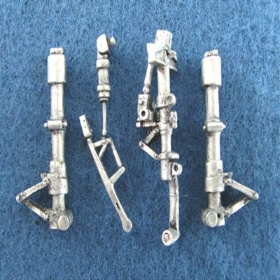 F-86 Sabre Metal Landing Gear for Kenetic, Italeri (1/32 Model kit Accessory)