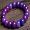 Bracelets 8/10/12mm Natural Purple Sugilite South Africa Round Beads Bracelets 7.5'' AAA - (Size:10mm) view 1