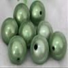 1 Strand Green Acrylic 10mm Japanese Round Miracle Beads for Jewelry Making Bracelets, Necklaces Supplies for DIY Crafts Beadwork view 2