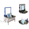 TECHTONGDA Screen Printing Washout Tank Screen Frame Washing Booth with Backlight LED Panel view 1