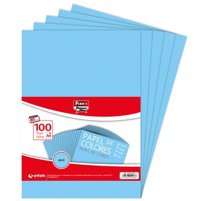 Fixo Sheets 80 g, Paper, Blue, A4