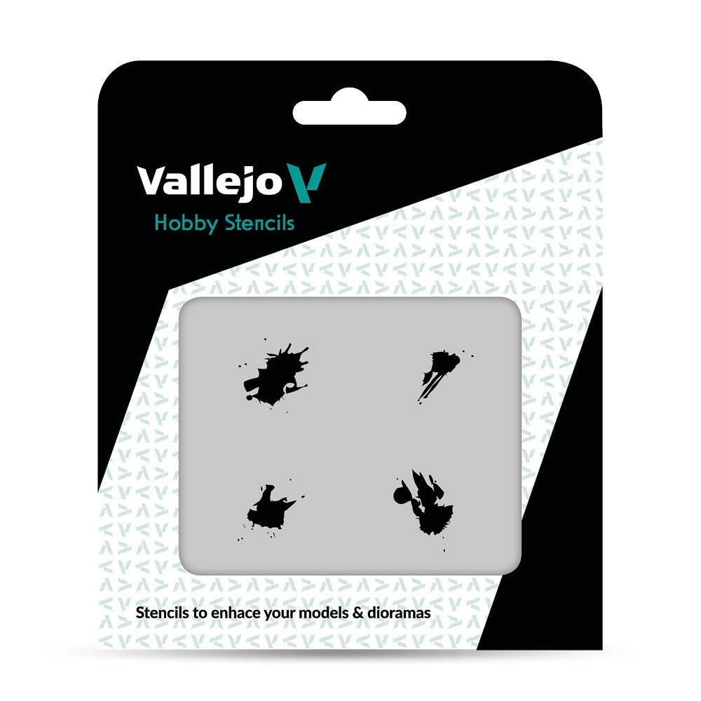 Vallejo VALST-TX004 Scale Model Stencil Set