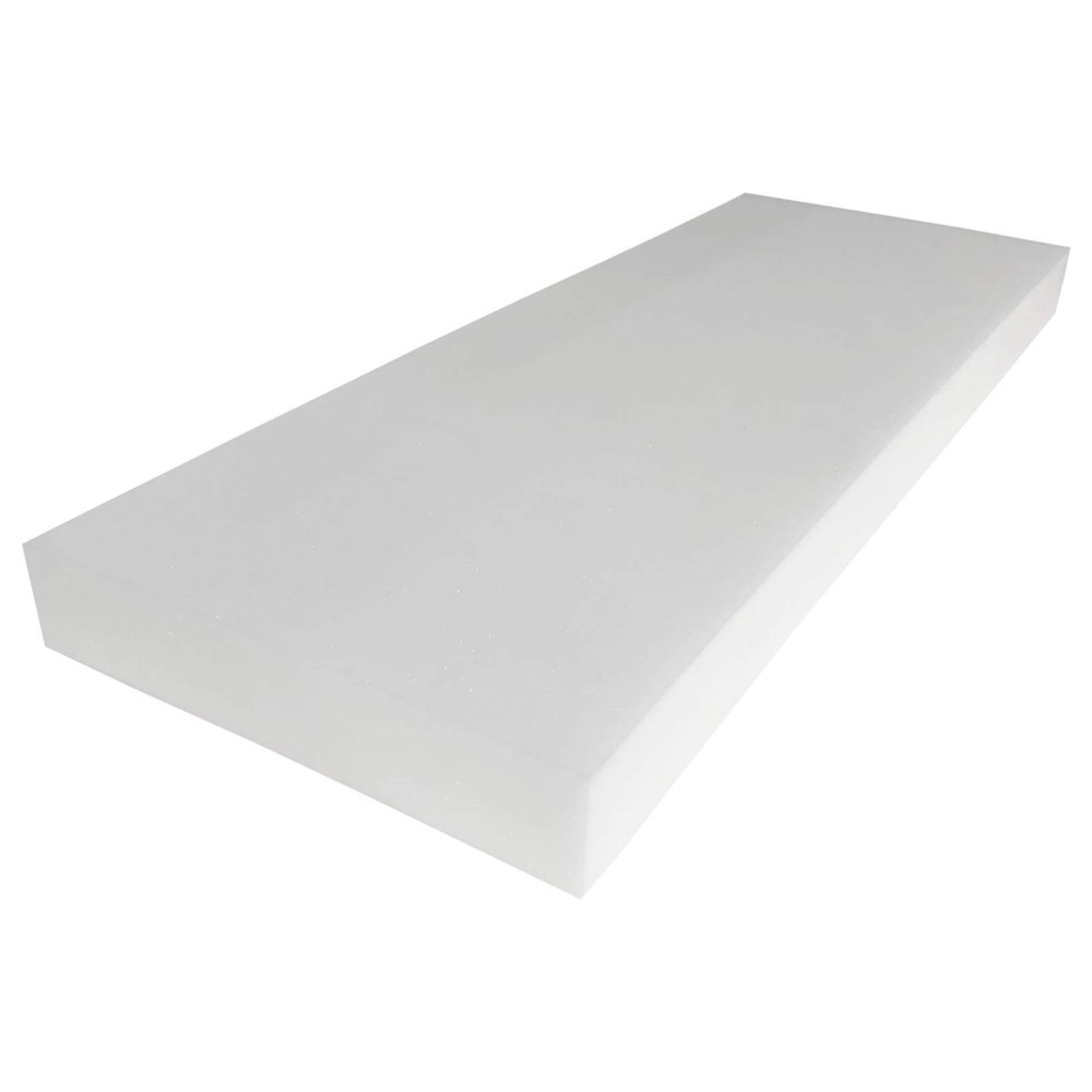 Foamma 1" x 25" x 107" Medium Density Upholstery Foam Cushion (Seat Replacement, Upholstery Sheet, Foam Padding) Made in USA