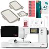 Bernette B70 6" x 10" Embroidery Machine Bundle with 3 Sized Hoops, Accessories & Designs view 1