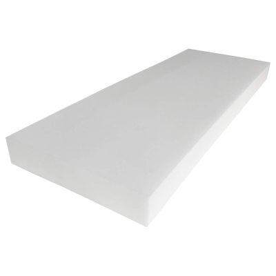 Foamma 7" x 24" x 92" High Density Upholstery Foam Cushion (Seat Replacement, Upholstery Sheet, Foam Padding) Made in USA