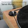 Fluance RT85 Reference High Fidelity Vinyl Turntable Record Player with Ortofon 2M Blue Cartridge, Acrylic Platter, Speed Control Motor, High Mass MDF Wood Plinth, Vibration Isolation Feet - Bamboo view 3
