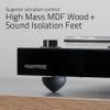 Fluance RT85 Reference High Fidelity Vinyl Turntable Record Player with Ortofon 2M Blue Cartridge, Acrylic Platter, Speed Control Motor, High Mass MDF Wood Plinth, Vibration Isolation Feet - Bamboo view 4