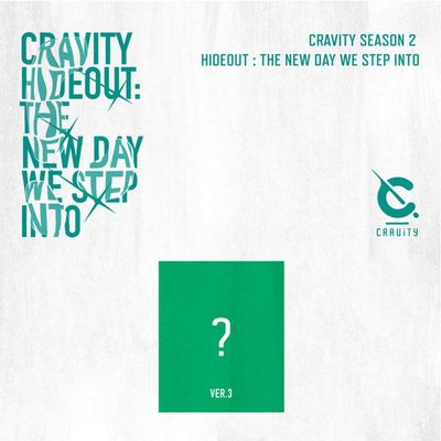 Cravity 'Season2. [Hideout: The New Day We Step Into]' Version.3 CD+1p Poster+PhotoBook+1p PhotoCard+1p Unit Polaroid+1p Sticker+Message PhtotoCard SET+Tracking Kpop Sealed